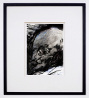 Goya serie n64 - 1983, carboncino, acquarello e china su fotografia, 23,7 x 16,7 cm