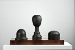 Three Heads, 2011 - Bronzo 45 x 80 x 25 cm