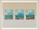 Légende de Venise disparue - 1982 Collage su legno ritoccato con acrilico 65x90 cm