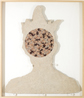 Picasso - Arlequin 1974 Collage su legno intagliato recto verso 188x199cm